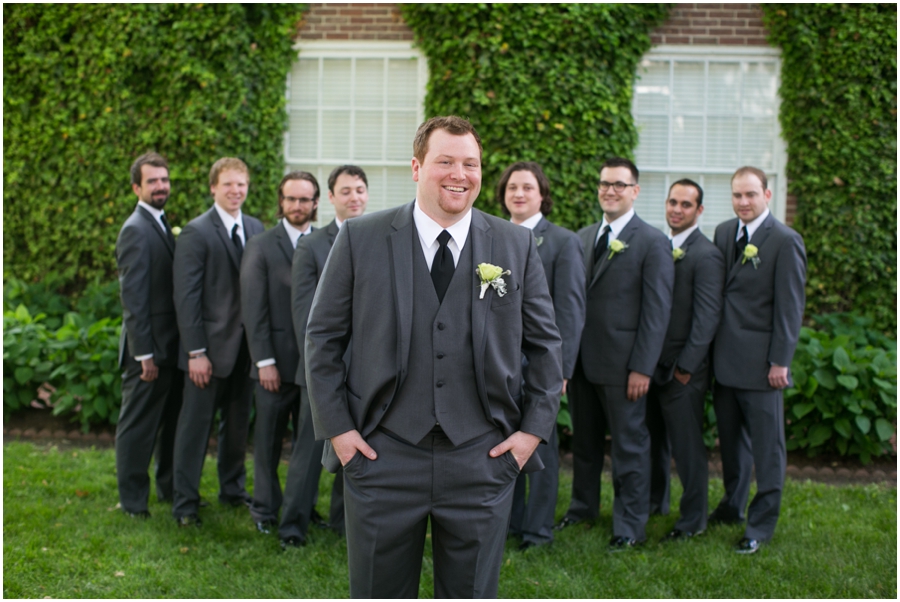 The Tidewater Inn Easton Wedding Photographer -  Brooks Brothers Groomsmen - Flower Follies