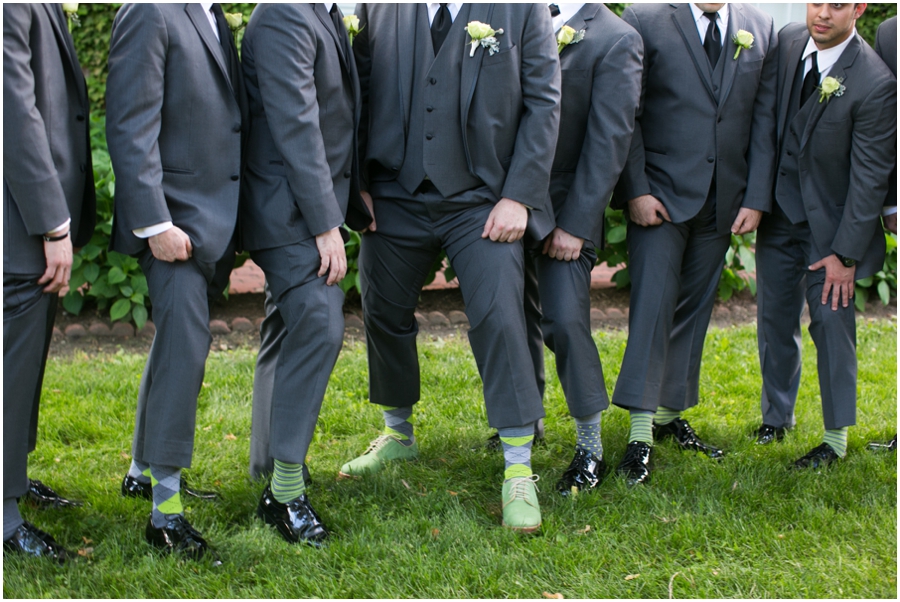 The Tidewater Inn Easton Wedding Photographer -  Brooks Brothers Groomsmen - Flower Follies