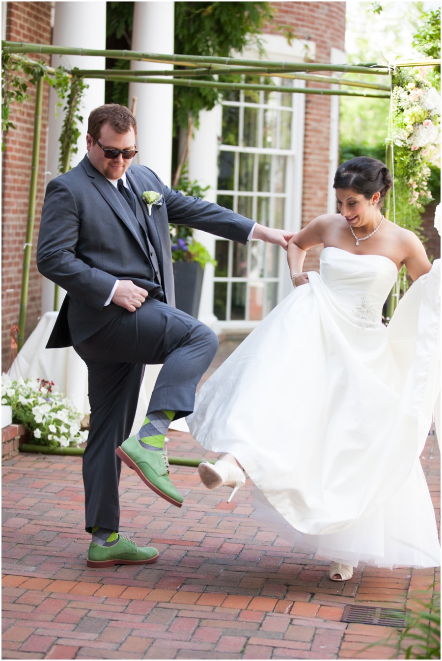 The Tidewater Inn Wedding Photographer -  Love Portrait - Flower Follies