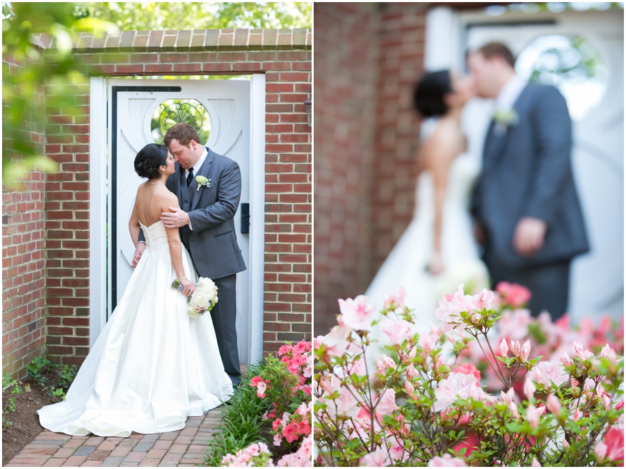 The Tidewater Inn Wedding Photographer -  Love Portrait - Flower Follies - Betsy Robinson's Bridal