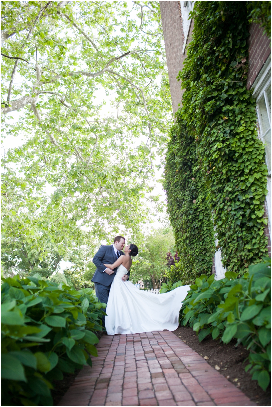 The Tidewater Inn Wedding Photographer -  Love Portrait - Flower Follies - Betsy Robinson's Bridal