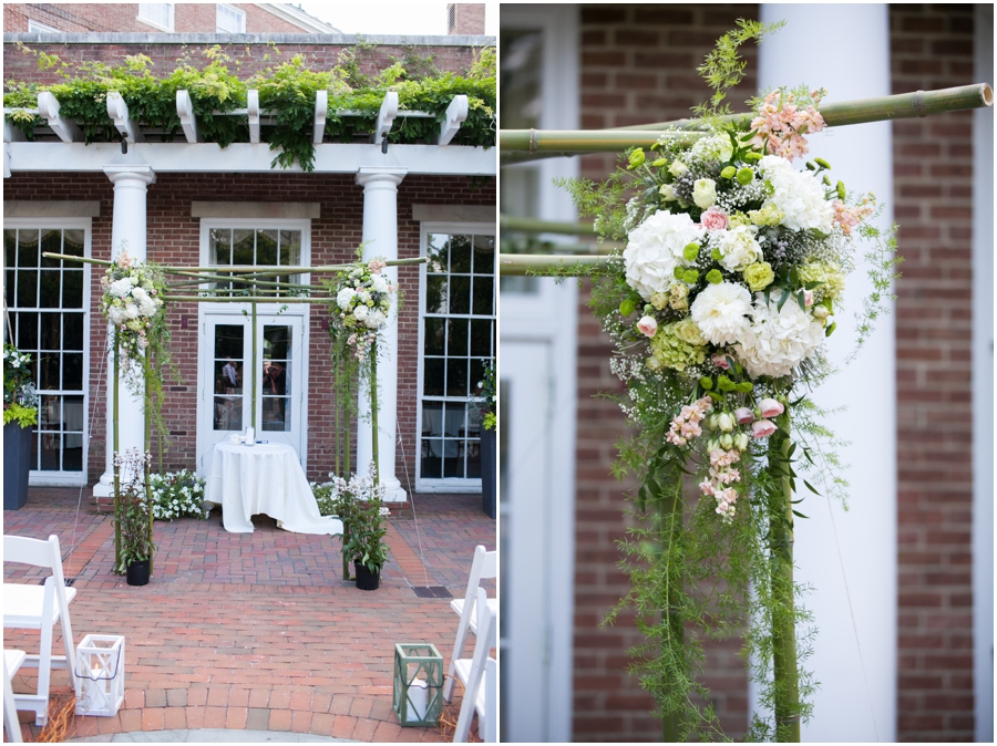 The Tidewater Inn Outdoor Ceremony - 2Hands Studios - Flower Follies