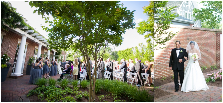 The Tidewater Inn Outdoor Ceremony - 2Hands Studios - Flower Follies