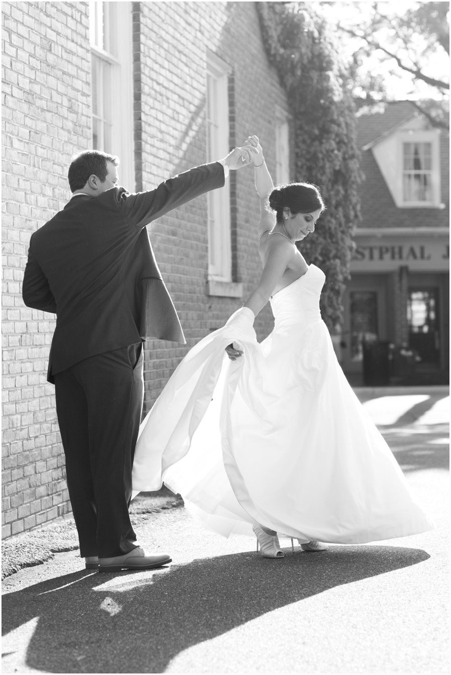 The Tidewater Inn Wedding Photographer -  Love Portrait - Flower Follies - Betsy Robinson's Bridal