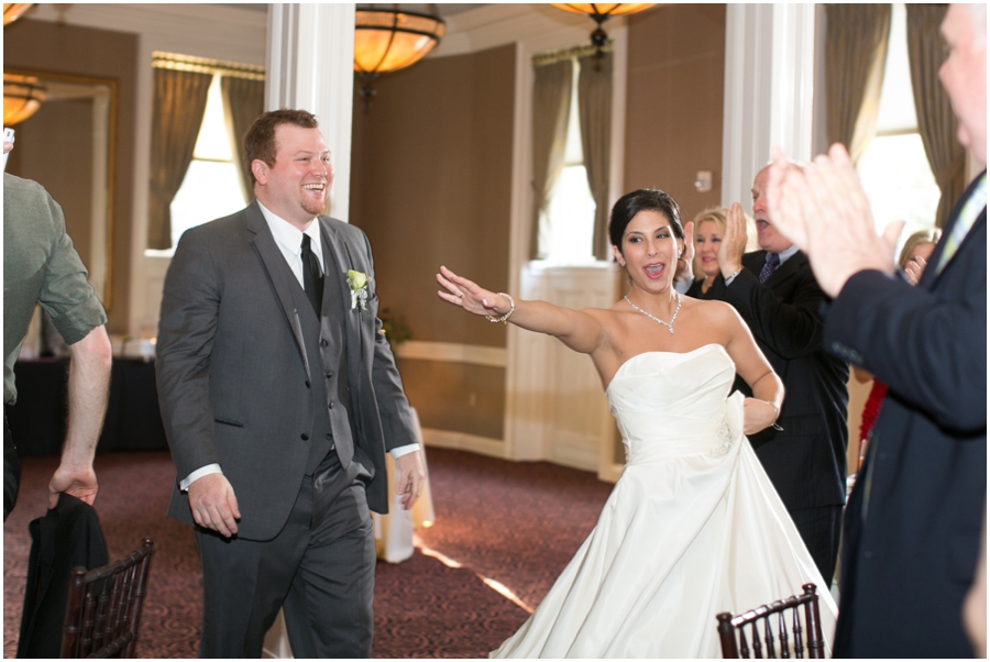 The Tidewater Inn Wedding Reception - Gold Ballroom