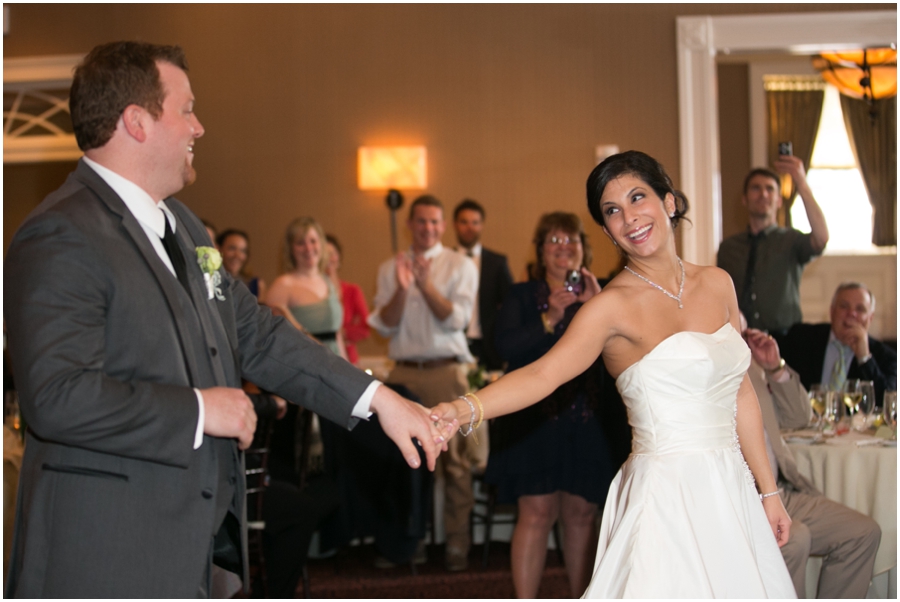 The Tidewater Inn Wedding Reception - Gold Ballroom First Dance