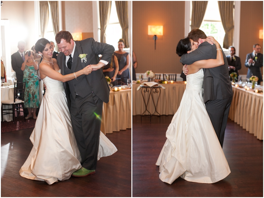 The Tidewater Inn Wedding Reception - Gold Ballroom First Dance