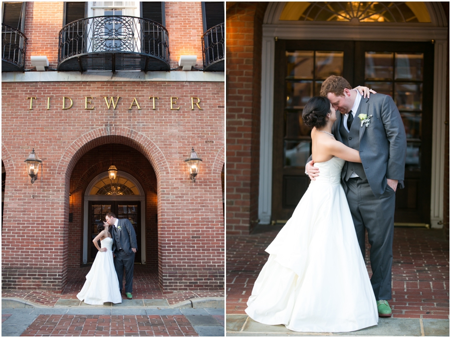 Tidewater Inn Easton Wedding Photography - Easton MD Love Portrait - Betsy Robinson's Bridal