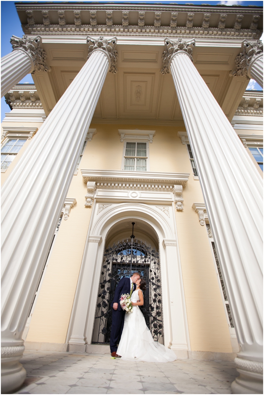 Evergreen Mansion Wedding Photographer - Baltimore Bridal Photographs