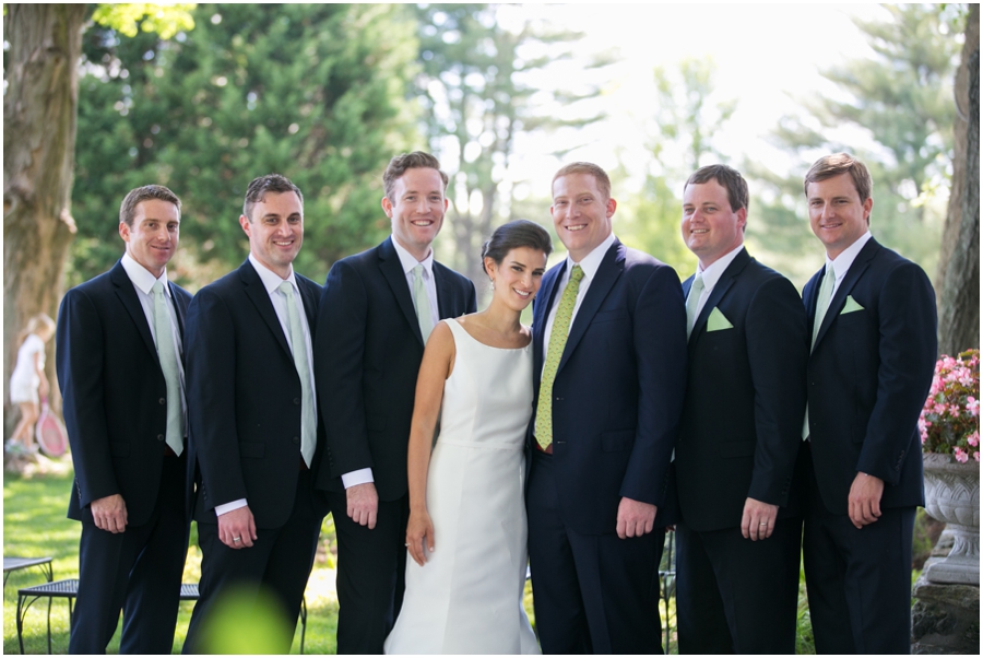 The Elkridge Club Wedding Photographer - Baltimore Wedding Party Photographs