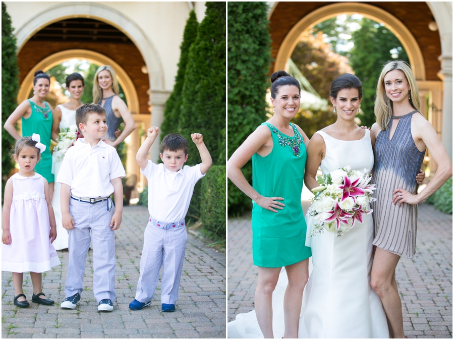 Amsale Bridal Gown - Evergreen Mansion Wedding Photographer - Baltimore Bridal Photographs