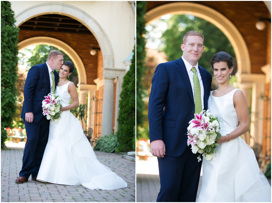 Amsale Bridal Gown - Evergreen Mansion Wedding Photographer - Baltimore Wedding Photographs