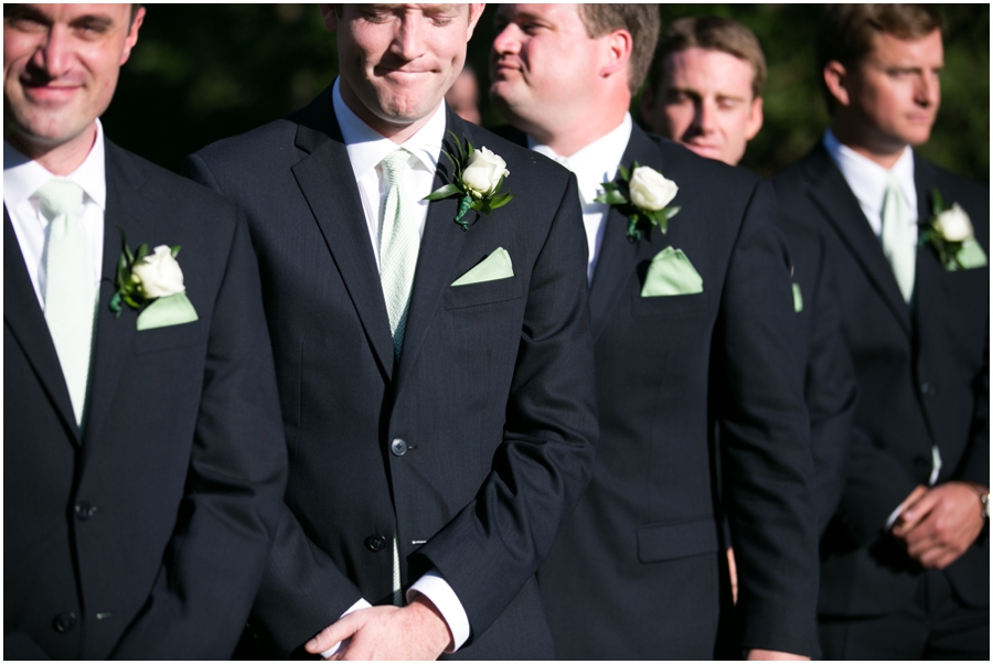 Evergreen Mansion Outdoor Ceremony - Baltimore Wedding Photographer