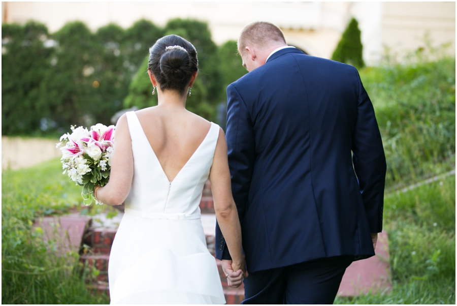 Evergreen Museum Wedding Photographer - Baltimore Garden Wedding Photographs