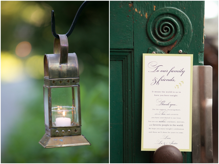 Evergreen Museum Barn Wedding Details - Baltimore Barn Wedding Reception