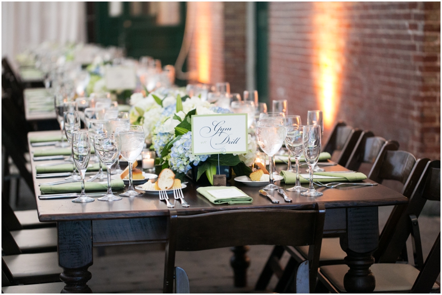 Clare Stewart Florals - Evergreen Museum Barn Wedding Details - Baltimore Barn Wedding Reception