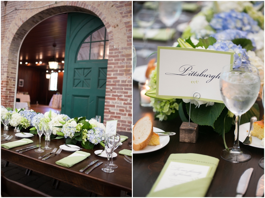 Clare Stewart Florals - Evergreen Museum Barn Wedding Details - Baltimore Barn Wedding Reception