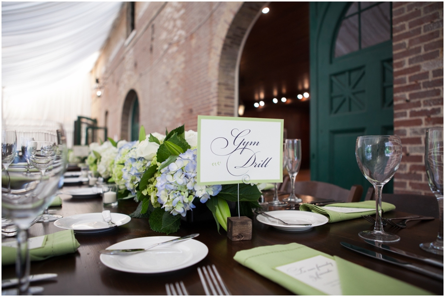 Clare Stewart Florals - Evergreen Museum Barn Wedding Details - Baltimore Barn Wedding Reception