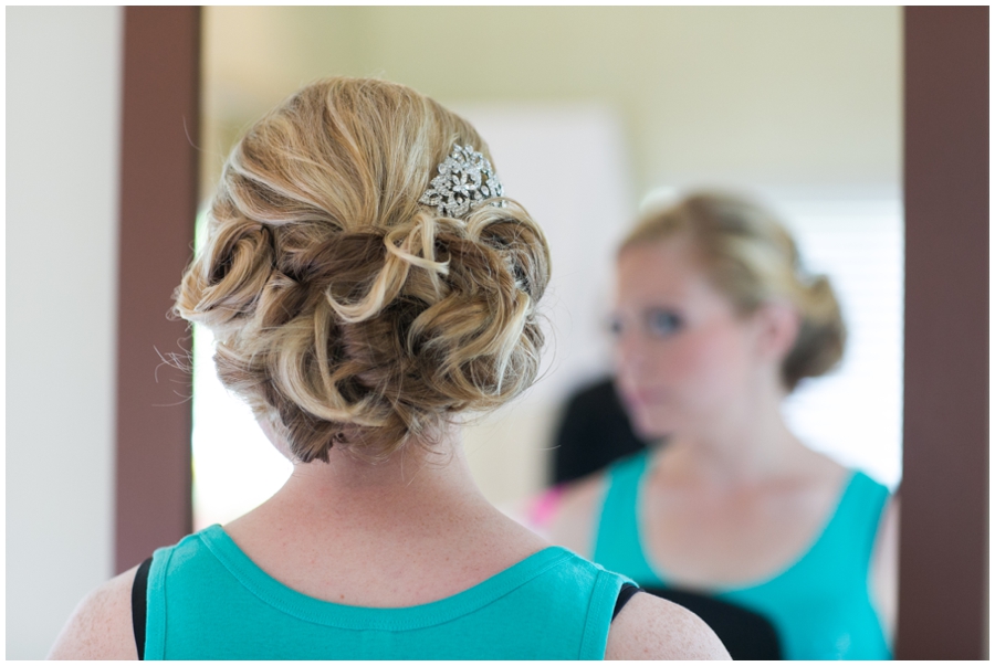 Herrington on the Bay Wedding Photorapher - Waterfront Wedding Getting Ready - Nicole Palermo & MIndy Whalen Bridal Hair & Makeup