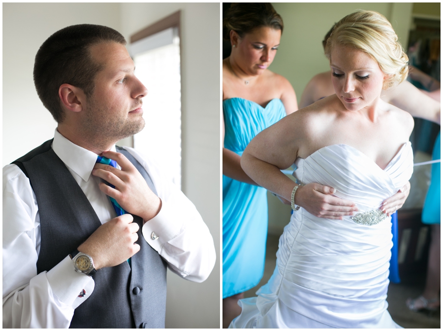 Herrington on the Bay Wedding Photorapher - Waterfront Wedding Getting Ready