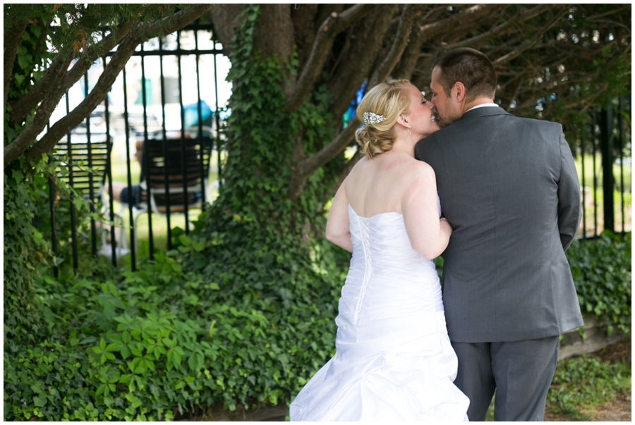 Herrington on the Bay Wedding Photorapher - Waterfront Wedding First Look