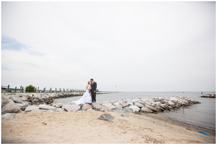 Herrington on the Bay Wedding Photorapher - Maryland Beach Wedding Photographer