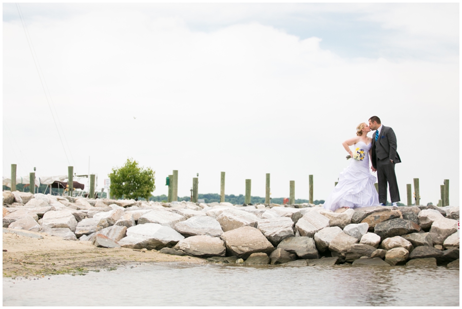 Herrington on the Bay Wedding Photorapher - Maryland Beach Wedding Photographer