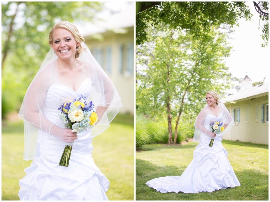 Herrington on the Bay Wedding Photorapher - Maryland Waterfront Bridal Portrait