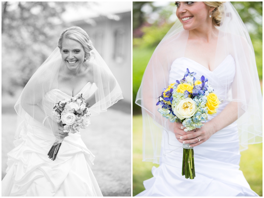 Herrington on the Bay Wedding Photorapher - Maryland Waterfront Bridal Portrait