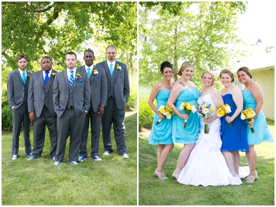 Herrington on the Bay Wedding Photorapher - Maryland Waterfront Wedding Party