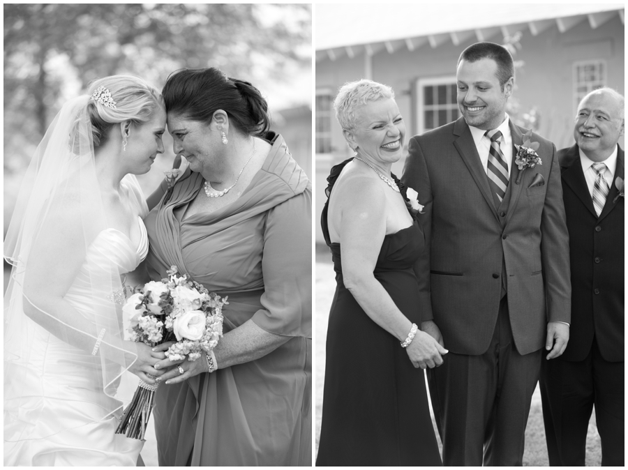 Herrington on the Bay Wedding Photorapher - Maryland Waterfront Wedding Family Portrait