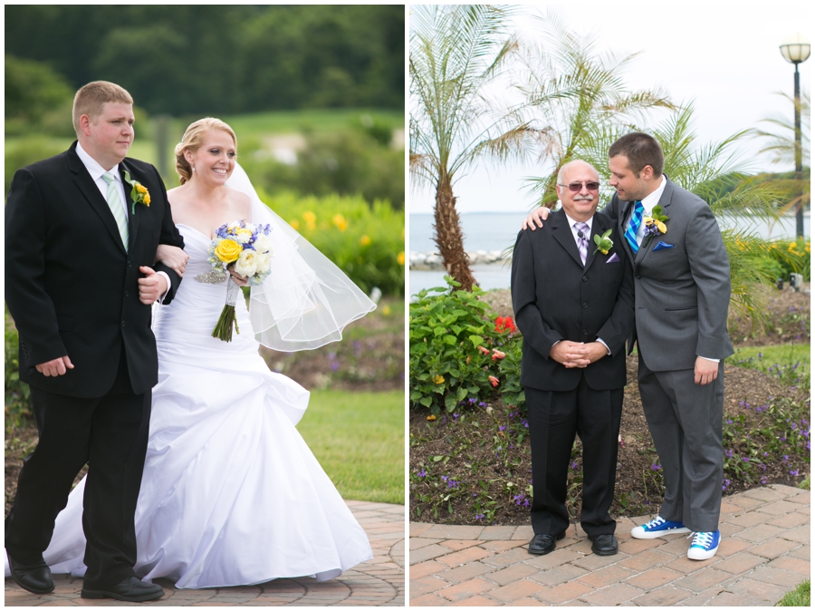 Herrington on the Bay Wedding Photographs - Outdoor Waterfront Wedding Ceremony