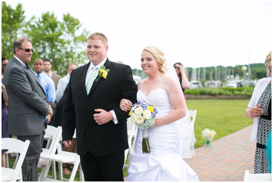 Herrington on the Bay Wedding Photographs - Outdoor Waterfront Wedding Ceremony