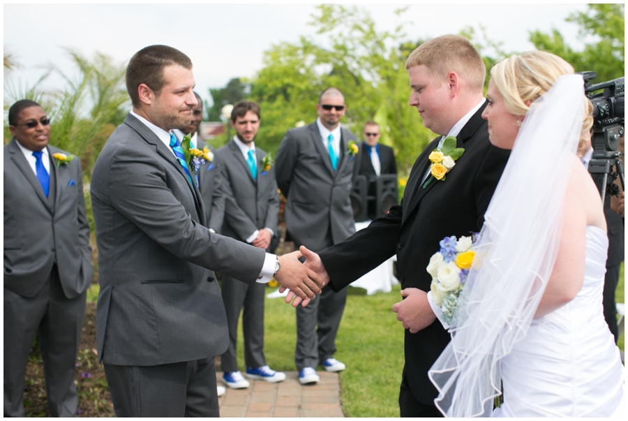 Herrington on the Bay Wedding Photographs - Outdoor Waterfront Wedding Ceremony