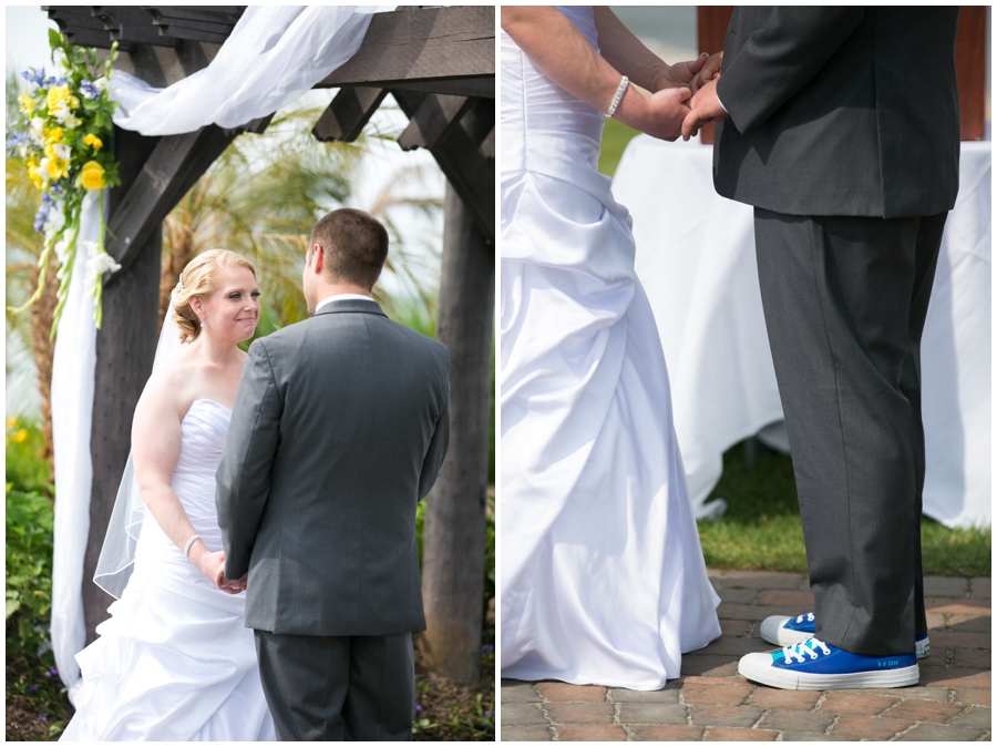 Herrington on the Bay Wedding Photographs - Outdoor Waterfront Wedding Ceremony