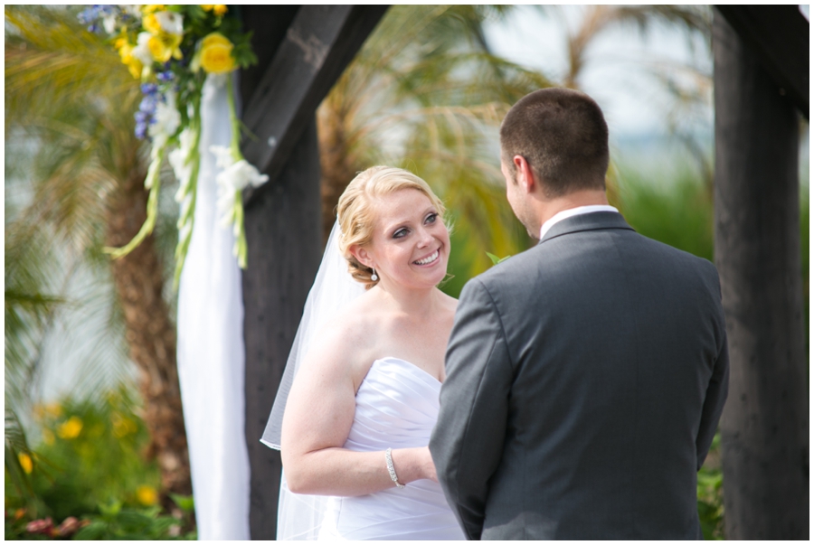 Herrington on the Bay Wedding Photographs - Outdoor Waterfront Wedding Ceremony