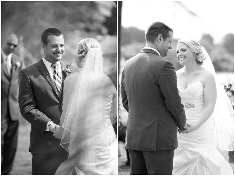 Herrington on the Bay Wedding Photographs - Outdoor Waterfront Wedding Ceremony