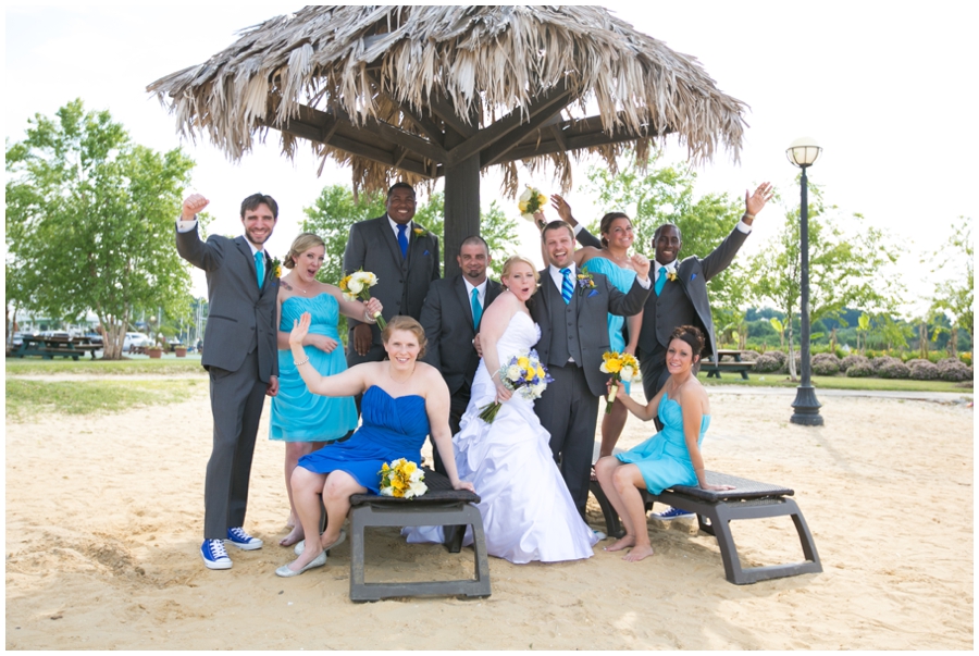 Herrington on the Bay Wedding Party - Maryland Beach Wedding Party