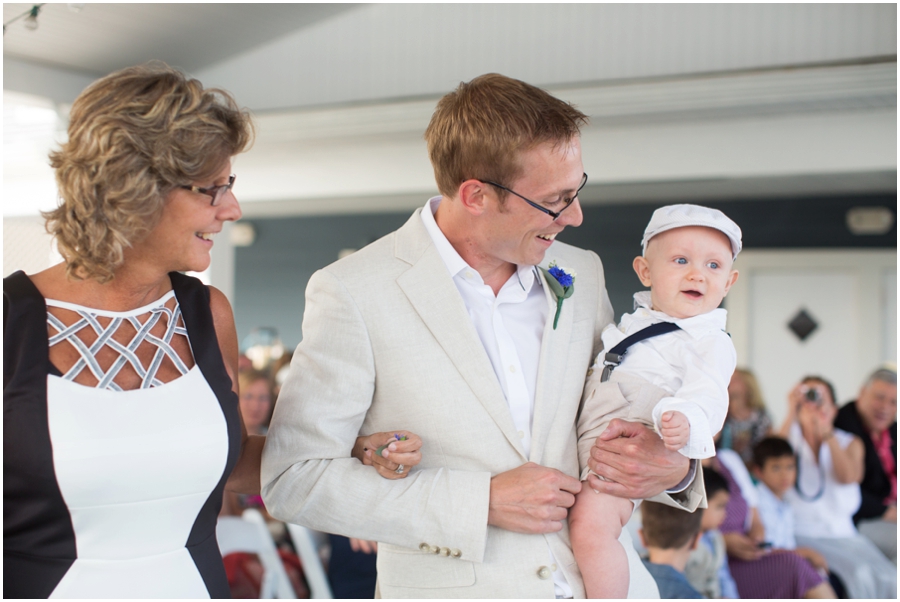 Anchor Inn Wedding Photographer - Chesapeake Bay Waterfront Ceremony