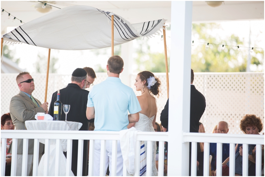 Anchor Inn Wedding Photographer - Chesapeake Bay Waterfront Ceremony