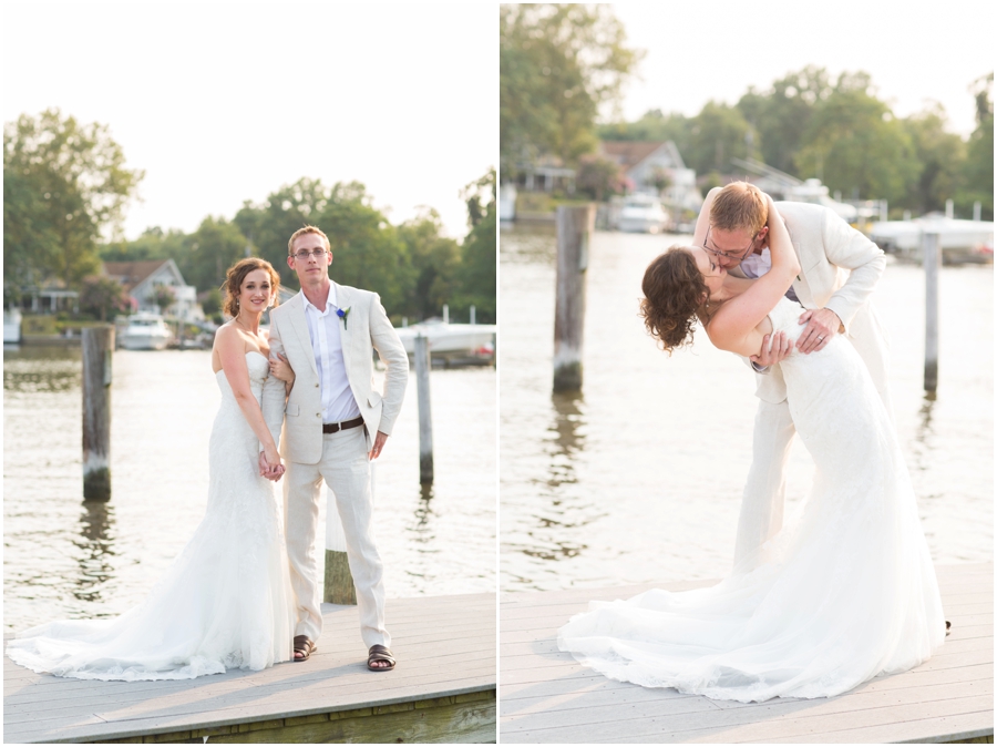 Chesapeake Bay Waterfront Wedding Photographer - Anchor Inn