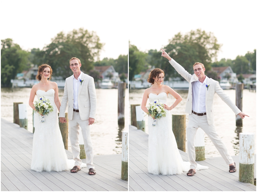 Anchor Inn Wedding Photographer - Chesapeake Bay Wedding