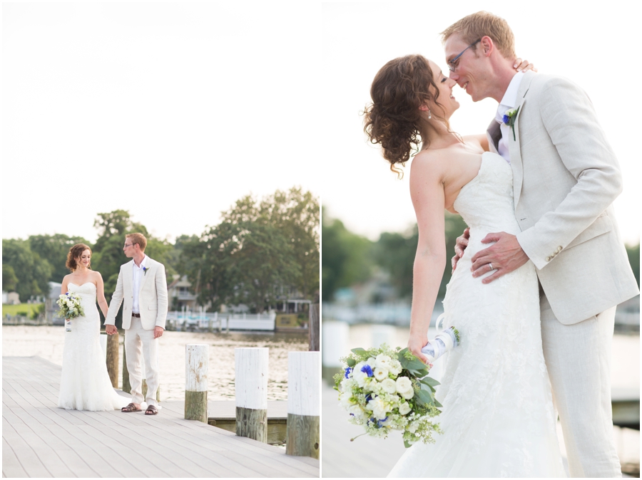 Anchor Inn Wedding Photographer - Chesapeake Bay Wedding