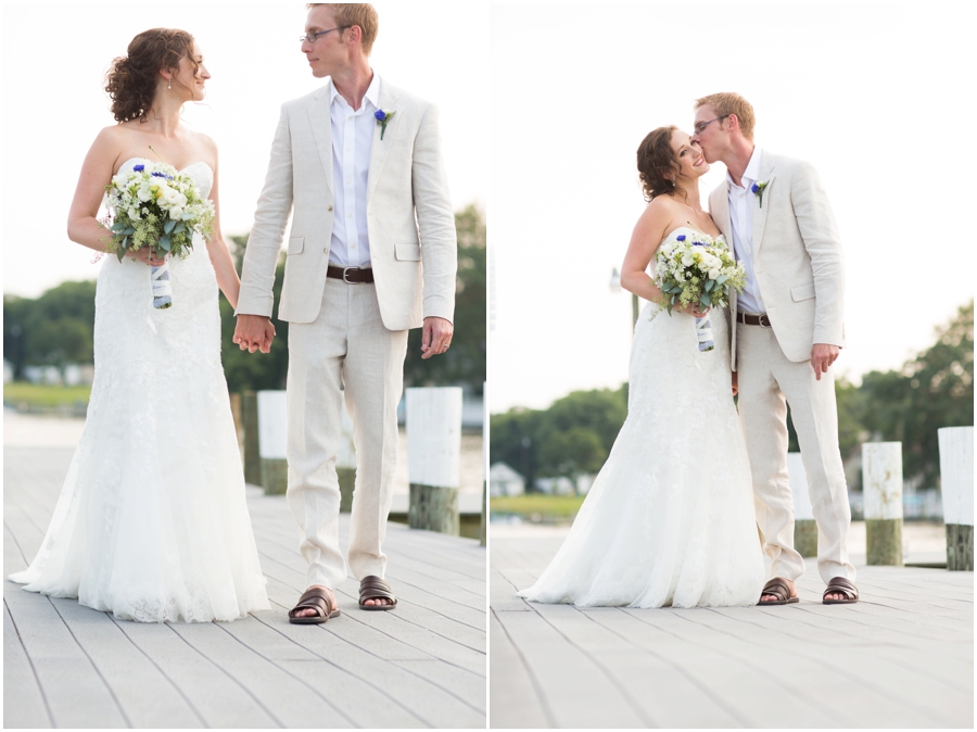 Chesapeake Bay Waterfront Wedding Photographer - Anchor Inn