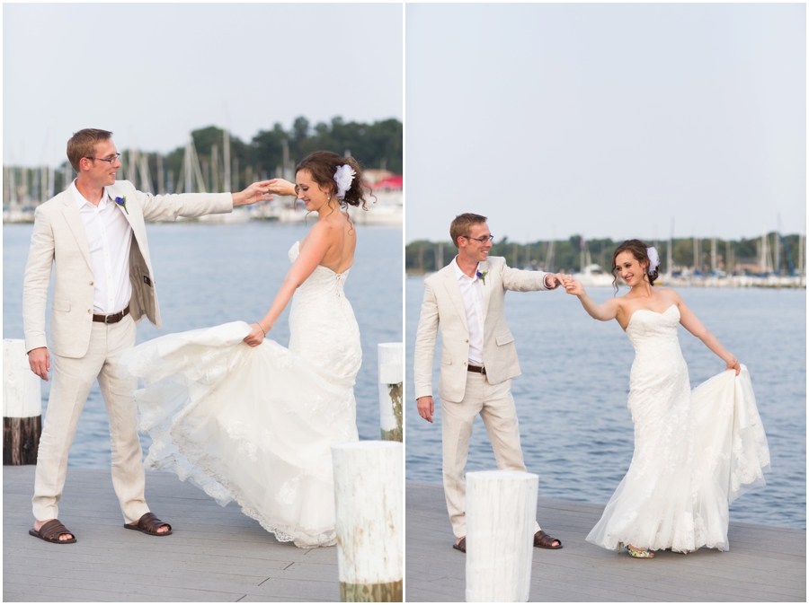 Chesapeake Bay Waterfront Wedding Photographer - Anchor Inn