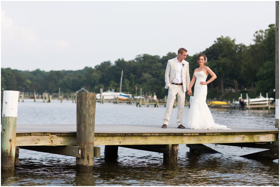 Chesapeake Bay Waterfront Wedding Photographer - Anchor Inn