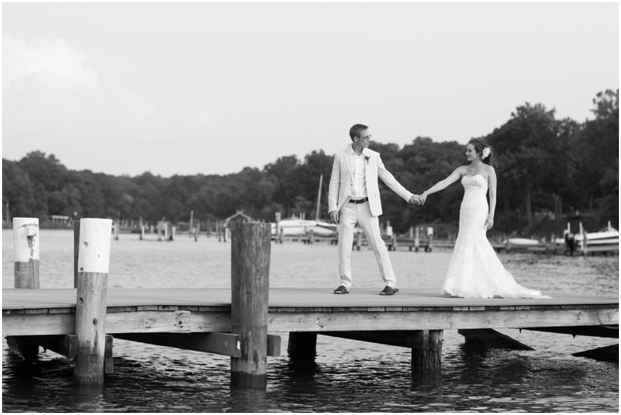 Anchor Inn Wedding Photographer - Chesapeake Bay Wedding