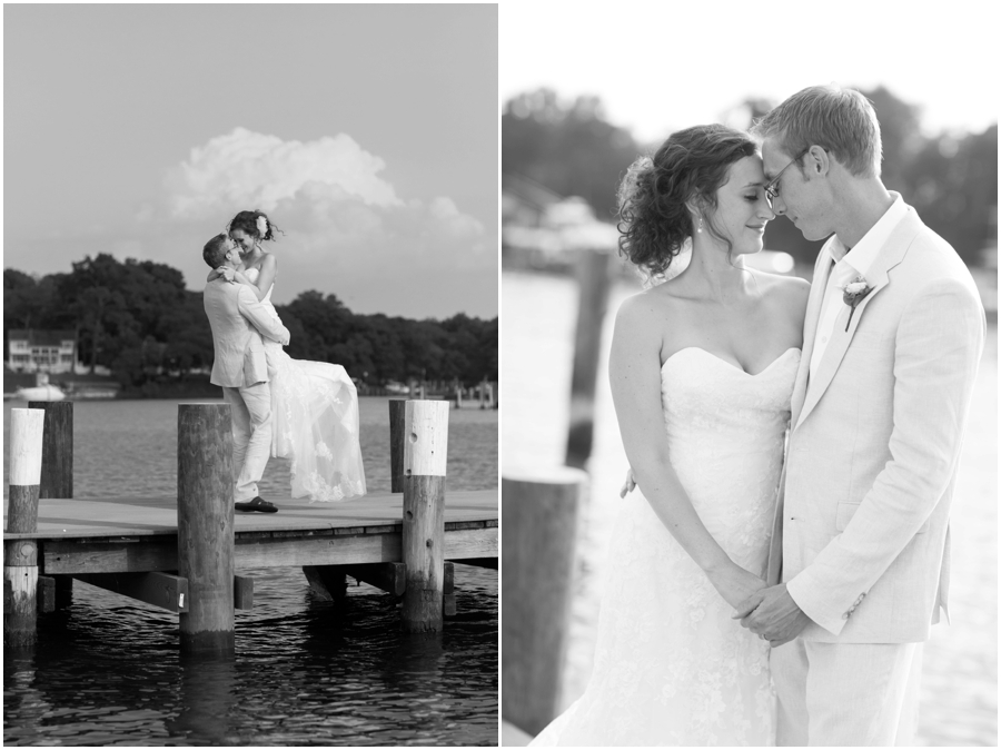 Anchor Inn Wedding Photographer - Chesapeake Bay Wedding