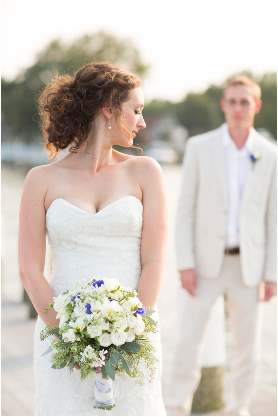 Anchor Inn Wedding Photographer - Chesapeake Bay Maria's Bridal Portrait