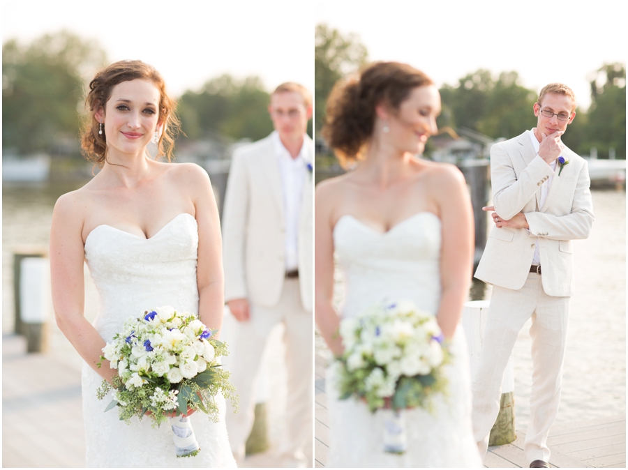 Anchor Inn Wedding Photographer - Chesapeake Bay Maria's Bridal Portrait